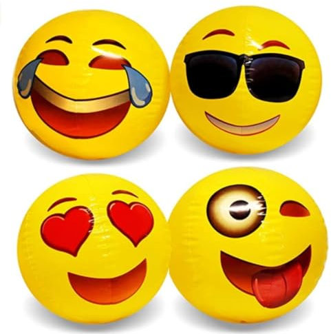 Ballons de Plage, 6pc Ballons De Plage Diamètre 30 CM pour La Piscine,Les Vacances,Paquet de 6 Ballons de Plage gonflables