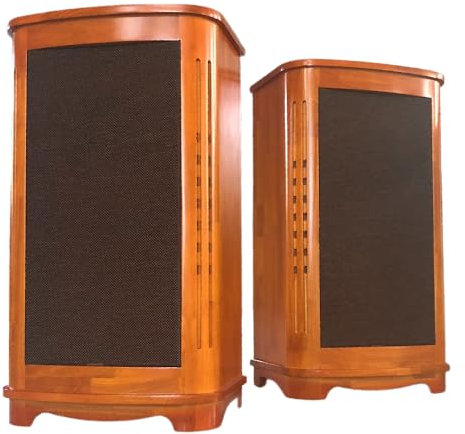 Craftsmen Customized One Pair 15 Inch Full-Range Birch Plywood Empty Speaker Cabinet Box Copy Tannoy Canterbury GR Louderspeaker HiFi DIY (Amber)