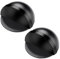 2 Stück Bodentürstopper, selbstklebender Türstopper für den Boden, ovaler Türstopper, selbstklebender Türstopper ohne Stanzen, Türstopper, der am Boden haftet