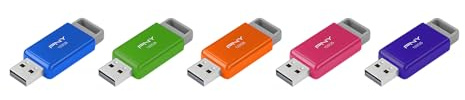 PNY 128 GB ODM USB 2.0 Flash-Laufwerke, 5 Stück