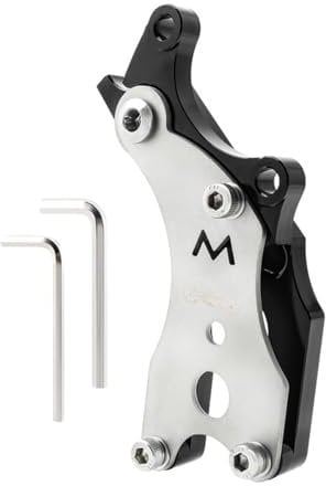 HOUSON Fahrrad Scheibenbremse Adapter, Fahrradscheibenbremse Konverter Fahrrad Bremshalterunge für Rennrad Fahrradbremse
