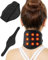MOPZIJA Wärmekissen Nackenstütze, nackenwärmer,Nackenwärmer, Turmalin Selbsterwärmender Nackengürtel, neck warmer,Selbsterwärmender Nackenstütze Bandage Relief Arthritis, Kopfschmerzen, Druck