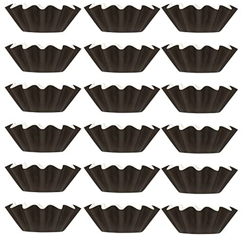 PRETYZOOM Kerzenwärmer-einsätze 50 Stück Wachsschmelztablett-einsätze Auslaufsicheres Design Für Kerzenwärmer Leicht Zu Reinigen Duftwechsel Schwarz