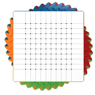 XMDCuber Meilong 11x11 Speed Cube Stickerless, 11x11x11 Magic Cube Puzzle, 90 mm große Größe, High Challenge Education Toys