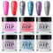 Nail Dipping Powder Kit 6 Colors - No UV Lamp Needed, Long-Lasting & Easy DIY Manicure