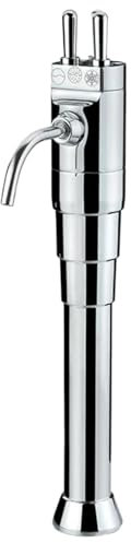 BieTal® Classic mit 3 Hebeln Theken Gastronomie Sprudelwasser Aqua Wasser Schanksäule Zapfstelle Zapfsäule Zapftower Sodaarmatur 3 leitig verchromt