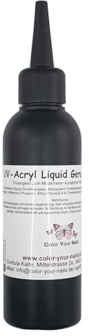 100ml UV-Acryl Liquid, absolut Geruchsarm, UV-härtend, Made in Germany, Color Your Nails