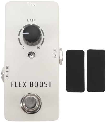 E -Gitarren -Effekt Pedal True Bypass Gitarre Pure Clean Mini Boost Pedal DC9V für die Leistung