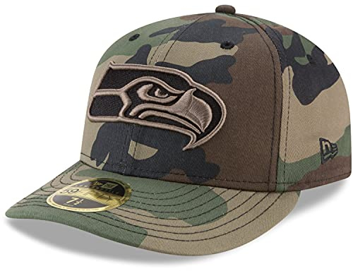 New Era 59Fifty Low Profile Cap - Seattle Seahawks Wood camo