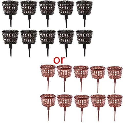 KOFUN Contenedor de abono con tapa para bonsái, 10 unidades, para fertilizar