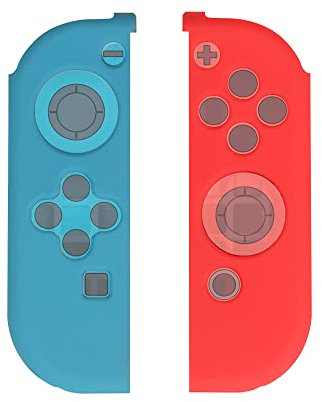 Konix Mythics Paire de Protections pour manettes Joy-Con Nintendo Switch Lite, Switch Lite et Switch OLED - Silicone - Anti-poussière
