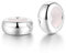 YASHUO Jewellery 2 PCS Solid 925 Sterling Silver Beads Rubber Spacer Focal Round Stopper Beads for Charm Bracelets European Story Charm (Silver stopper beads)