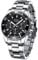 BIDEN Herren Analog Japanisches Quarzwerk Uhr mit Edelstahl Armband 0163