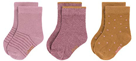 LÄSSIG Unisex Kinder- und Babysocken 3er Set