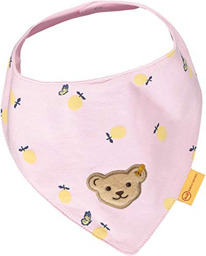 Steiff Baby-Mädchen Mullwindel Halstuch 2er Pack, PINK Lady, One Size