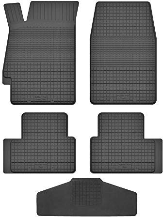 Fußmatte Fahrerseite für Renault Captur 2013-2019 Gummi Gumimatten