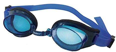 Okeo Occhialini Nuoto Piscina EASY Uomo Donna, Antifog e Protezione UV, Guarnizione in Espanso Comfort