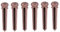 6 Pcs Rose Wood String Peg Guitar Bridge Pins Tuning Inlay Pin Pièces De Rechange Instrument Accessoires pour Guitare Acoustique