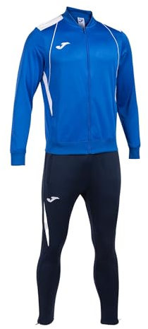 Joma Herren Trainingsanzug, 8XS - 3XL - Chandal Jacke mit Reißverschluss und Taschen – Hose mit Elastischem Bund, Kordelzug und Rippbündchen - Championship VII