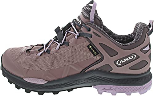 AKU W Rocket Dfs GTX Pink - Gore-Tex Dynamischer funktionaler Damen Gore-Tex Trekkingschuh, Größe EU 42 - Farbe Dust