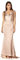 Jarlo London Damen Electra Maxikleid mit Wasserfallfallausschnitt Kleid, Slinky Nude, 40