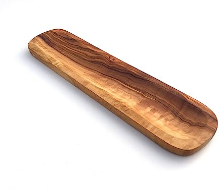 medina mood Vassoio rettangolare 32 cm in legno d'ulivo fatto a mano