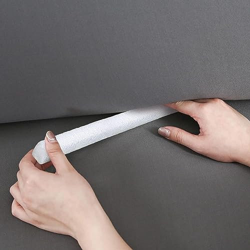 TUAKIMCE Foam Stick für Stretch Sofa Slipcover, 10 Pcs Fix Non-Slip Foam Stick für Sofa Cover, Furniture Protector Seam Strip für Stretch Couch Covers (Quadratisch, Klar)
