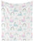 Lama Alpaka Kinder Decke, 130x150 cm Flauschig Fleece Hellblau Lama Kuscheldecke für Mädchen, Weich Regenbogen Lama Alpaka Flanell Fleecedecke Wohndecke für Kleinkind Geburtstag Geschenke Sofa Couch