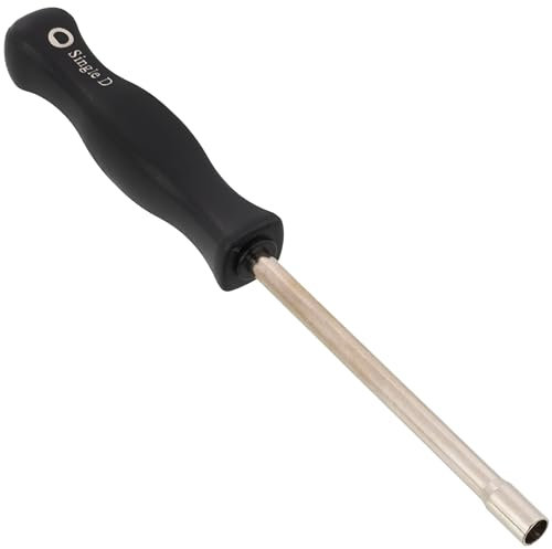 AERZETIX - C73128 - Cacciavite speciale per regolazione carburatore della motosega - impronta semplice D - compatibile con Husqvarna , Alpina , Dolmar , Echo , Jonsered , Stihl , Makita , Poulan
