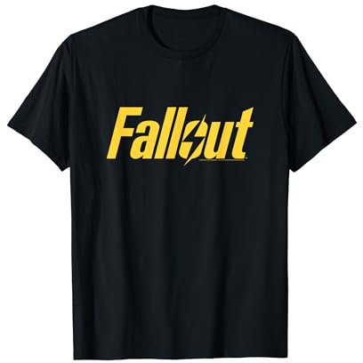Fallout TV Series Logo del Fulmine Giallo Maglietta