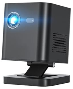 QUYNAGER QUYNAGER 3D 4K Cinéma Home Cinéma 1080P Smart Android WiFi Vidéo Extérieure LED DLP Mini Projecteur de Poche Portable (D comme indiqué)