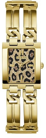 GUESS Damen Uhr Armbanduhr MOD ID GW0807L2 Edelstahl Gold