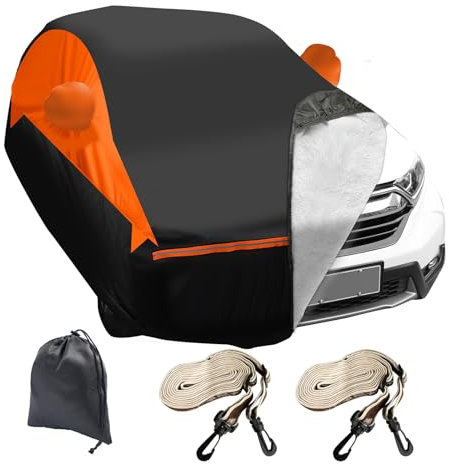 Vollgarage für Toyota Yaris Cross SUV 2020-2024, Atmungsaktiv Wasserdicht Autoabdeckung Outdoor Vollgarage Autoabdeckung Autoplane Staubdicht UV Schneeschutz