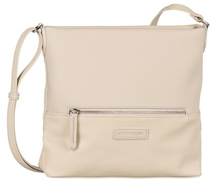 TOM TAILOR Gia Damen Umhängetasche Crossbody Bag Mittelgroß Beige