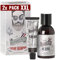 Beardburys Color Shampoo | Pack 2 Tinte de Barba y Cabello Gris en champú, Elimina las Canas y Cuida la Barba, Semipermanente, Sin Parabenos - 150ml