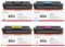 INFITONER Cartridge 055 Tonerkartusche als Ersatz für Canon 055 055H imageCLASS MF742Cdw MF746CX MF744CDW MF746CDW LBP663CDW LBP664CX MF745CDW MF741CDW MF743CDW - Schwarz Cyan Magenta Gelb