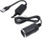 USB auf Zigarettenanzünder 12v USB Zigarettenanzünder Adapter Männlich zu Weiblich Sockel Konverter für Auto-Recorder Auto-Umgebungslicht DVR GPS etc