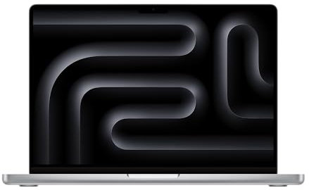 Apple MacBook Pro 2023, Puce M3 avec CPU 8 cœurs, GPU 10 cœurs (14 Pouces, 8 Go de RAM, 1To SSD Stockage) (QWERTY Anglais) Argent (Reconditionné)