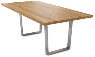 58 aufm Kessel Esstisch Daisey 8 220x77x100 Esszimmertisch Massivholz Wildeiche