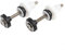Toilet Tank Repair Kit - Stainless Steel Close Coupling Bolts, Nuts, Rubber Seal Gasket for 2 & 3 Flush Valves, Leakage Fix Set