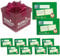 Oxford Schreiblernheft, A5 quer, Lineatur 0, 16 Blatt, grün inkl. Überraschungsgeschenk von Paulnala.de (10, Grün)