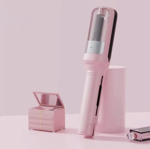 Coupe fourches électrique Fil Portable, Lisseur de Cheveux Rechargeable, Rose (Rose)