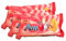 PACK de 4 paquetes de Galletitas AMOR de BAGLEY. Galletitas Dulces rellenas sabor a almendras.