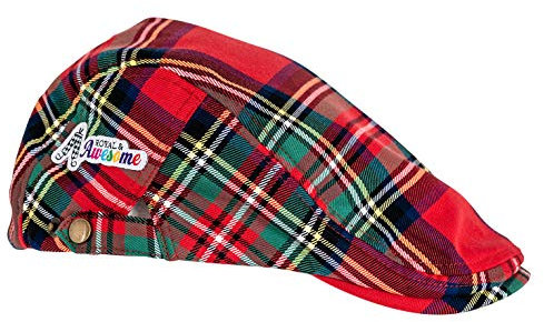 Royal & Awesome Unisex-Golf MÜTZE - Stewart Tartan