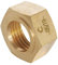 SOMATHERM FOR YOU //6-12-15 Mutter 6 Seiten Brass Nuts 6 Sides Flange for Copper Pipe Ø12, Gray, 15/21 (1/2)