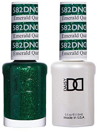 DND Duo Gel & Nail Polish Set - Emerald Quartz 582-2x15ml