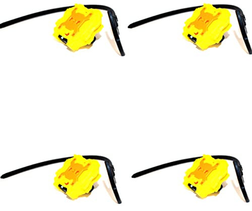 Rapidity 4X L/R Launcher Gelb für Burst Kreisel Kampfkreisel Launcher