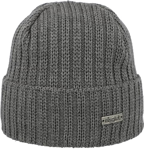 Eisglut Herren Jochen Merino Xl M tze, grau mel., XL (61-62cm) EU