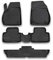 Element Passgenaue Premium 3D Gummimatten Fussmatten Designed für OPEL Zafira Tourer C, 2011-2019, 7-Sitze, 5 TLG.