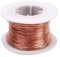 Pure Kupferdraht, 0,4/0,5/0,8 mm 250g T2 Blanker Reines Kupfer Basteldraht, DIY Craft Weicher Nackter Kupfer Draht mit Gute Wärmeleitfähigkeit und Korrosionsbeständigkeit(zufällig rollen) (0.4mm 250g)